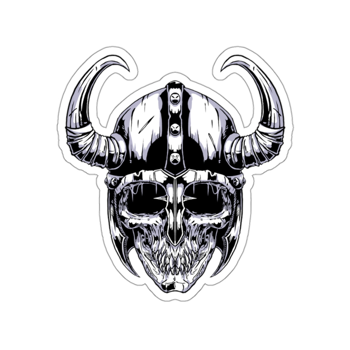 Viking Head Sticker