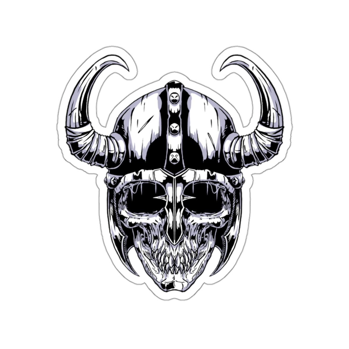 Viking Head Sticker