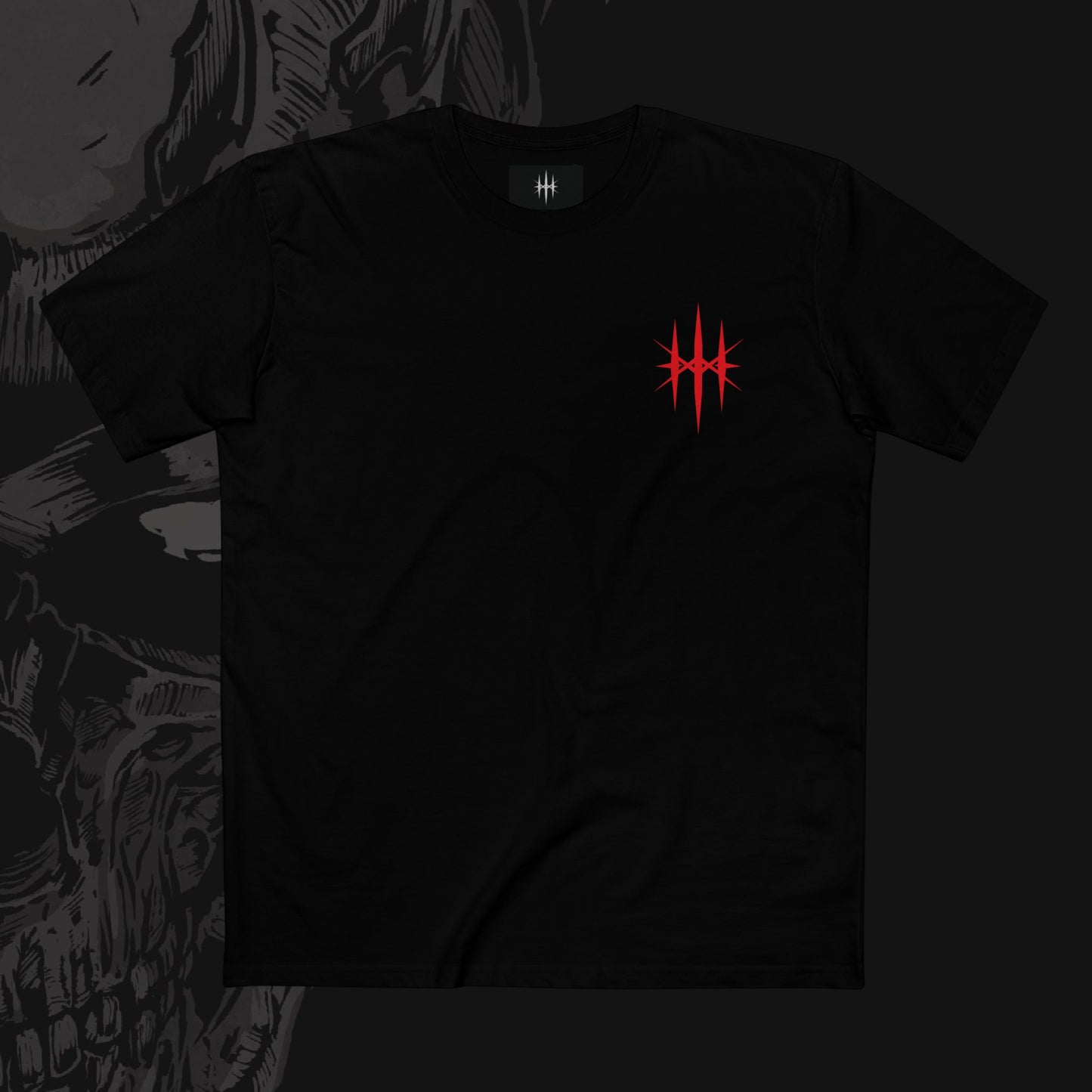 Skull F'n Knight Tee