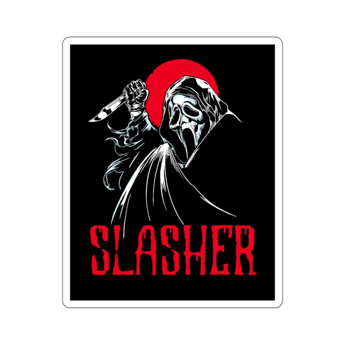 Slasher Sticker