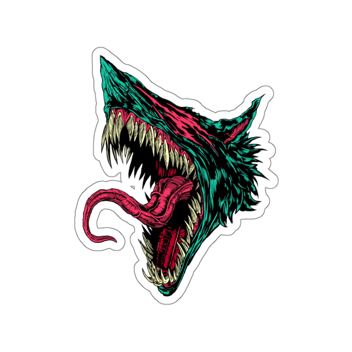 Beast of Darkness Sticker 4x4