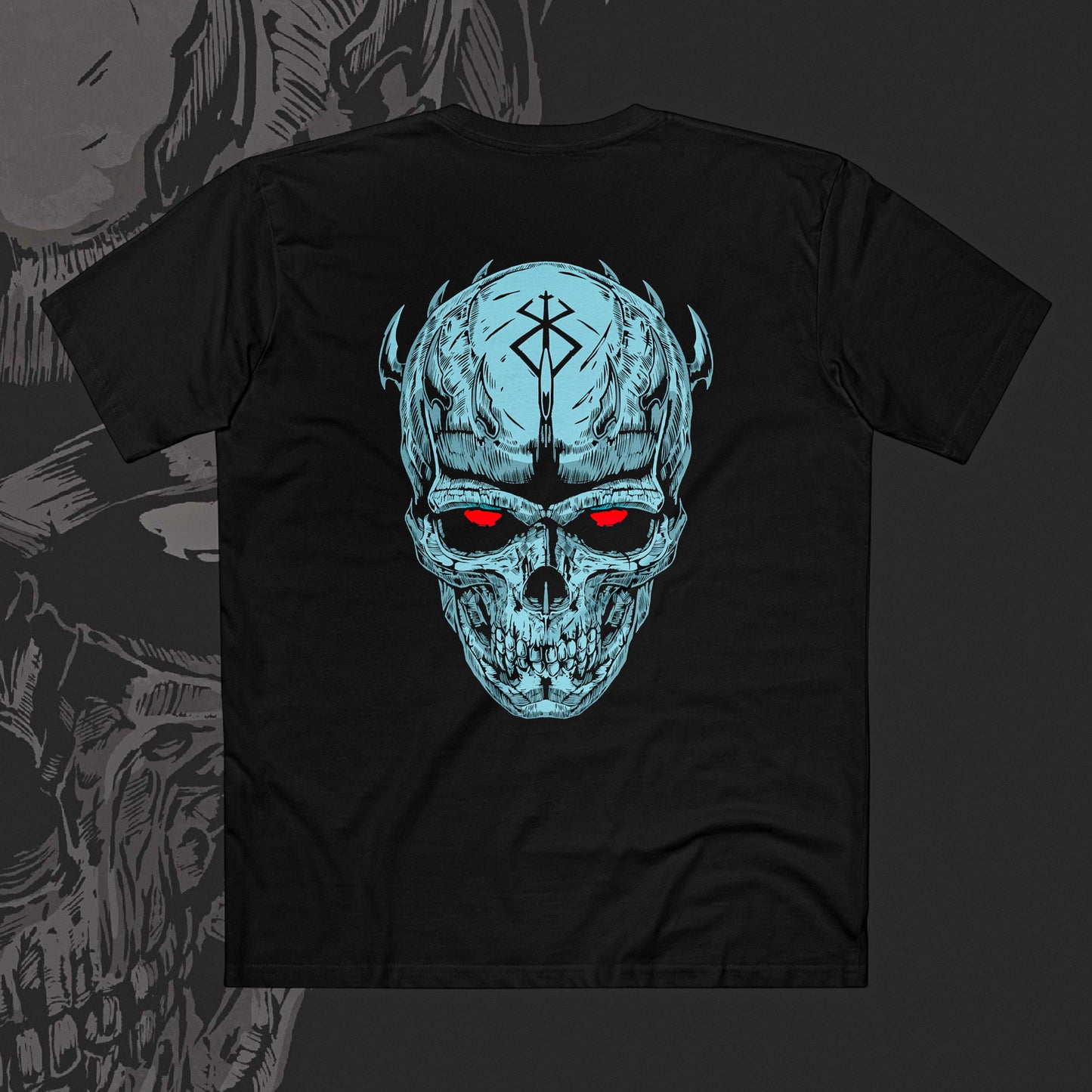 Skull F'n Knight Tee